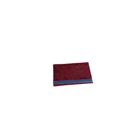 Wine Red Retro Small New In Pack Card Wallet ID Card Holder Never used Deadstock - Picture 9 of 15